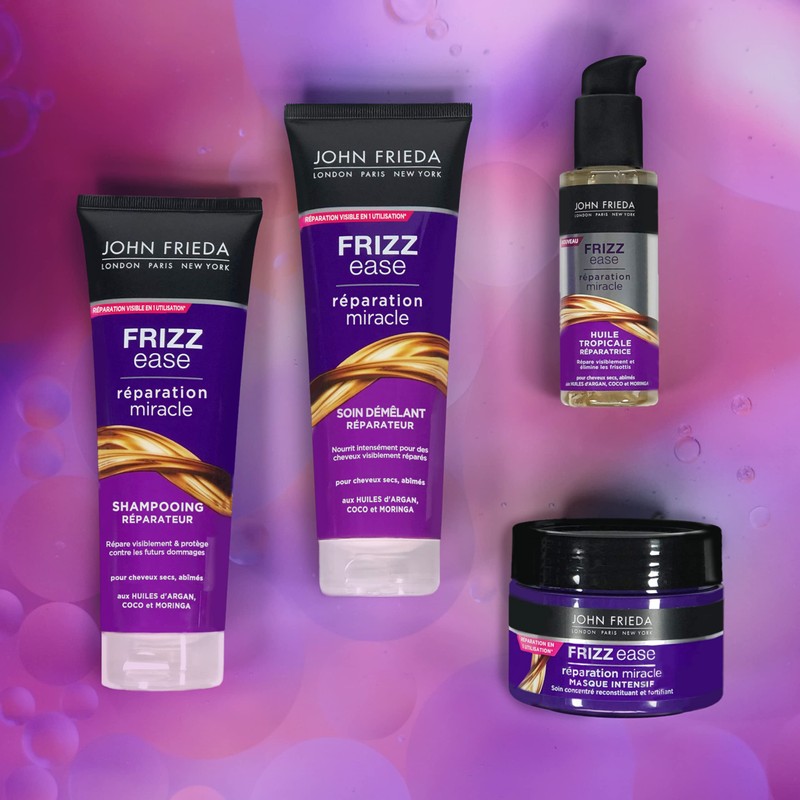 John Friesta Shampooing Frizz Ease Repair 250 ml