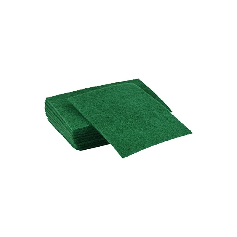 3X Large Heavy Duty Green Pad Scourers 16 x 22cm
