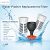 Nispira Water Filter Replacement for Alexapure Seychelle Water Pitcher, 1