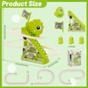 Race Track Toy Climbing Stairs Toys with 3 Dinosaurs Kid