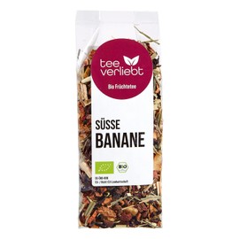 teeverliebt - Loose Fruit Tea Sweet Banana 100 g I Fruit Tea Loose I Delicious Composition of Tea Mix for Banana Lovers I Fruit Tea Organic Loose 100 g