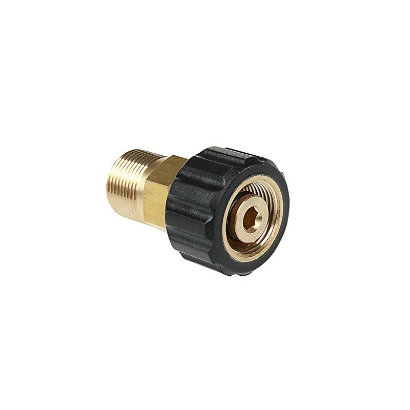 NUZAMAS High Pressure Washer Connector M22 to M15 Thread Brass