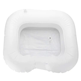 Cómodo lavabo inflable para champú, lavabo inflable de PVC para lavar el cabello, lavabos portátiles para el cabello, champú, kit de lavabo inflable para champú para ancianos, herramienta para
