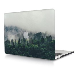 Case Compatible with MacBook Pro 15 Inch 2015 2014 2013 2012 Model A1398, Plastic Hard Shell Protective Cover & Keyboard Protector for MacBook Pro Retina 15 - Forest