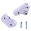 Mallofusa Knock Sensor Relocation Brackets Compatible for Chevy LS GM