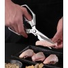 Premium Kitchen Scissors,Heavy-Duty Stainless Steel Kitchen Shears,Multi-Purpose Scissors with Serrated