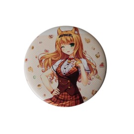 Cute Girl Brooch Lovely Stylish Fashion Anime Girl Woman Pin for Her