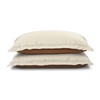 PureCare Pillow Sham Set + Cooling/Rayon Made from Bamboo, Queen,