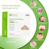 NeuHeils Silicone Foam Dressing Gentle Border Lite 2''x2'', Pad Size