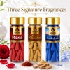 The Aroma Factory Organic Incense Dhoop Cones (Saffron Sandal, Rose,