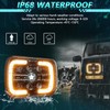 MONDEVIEW 5x7 LED Headlights 7x6 H6054 headlight led sealed beam