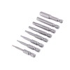 8PCS Allen Wrench Drill Bit Set Hex Head S2 Alloy