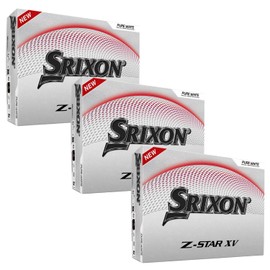 Srixon Z-Star XV 9 Golf Balls, White (36 Pack)