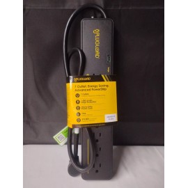Plugload Surge Protector 7 Outlet Advanced Power Energy Saving Heavy Duty Brand New