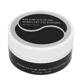 Sonew 60 Piece Eye Pads, Black Pearl Essence Moisture Eye Mask for Fine Lines, Thin Dark Circle, Firming, Anti-Wrinkle