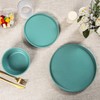 Dinnerware Sets for 4 - CJDC-QUELO 12-Piece Stoneware Plates and