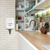 AuldHome Design Rustic Grocery Bag Holder; Wall-Mounted Vintage Enamelware Farmhouse