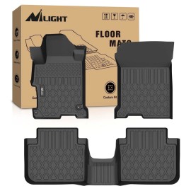 Nilight TPE Floor Mats for Honda Accord Sedans 2013 2014 2015 2016 2017