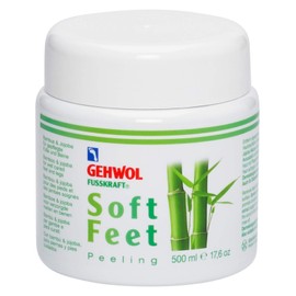 GEHWOL Fusskraft Soft Feet Peeling FuÃpeeling mit Bambus, Jojoba, 500 ml