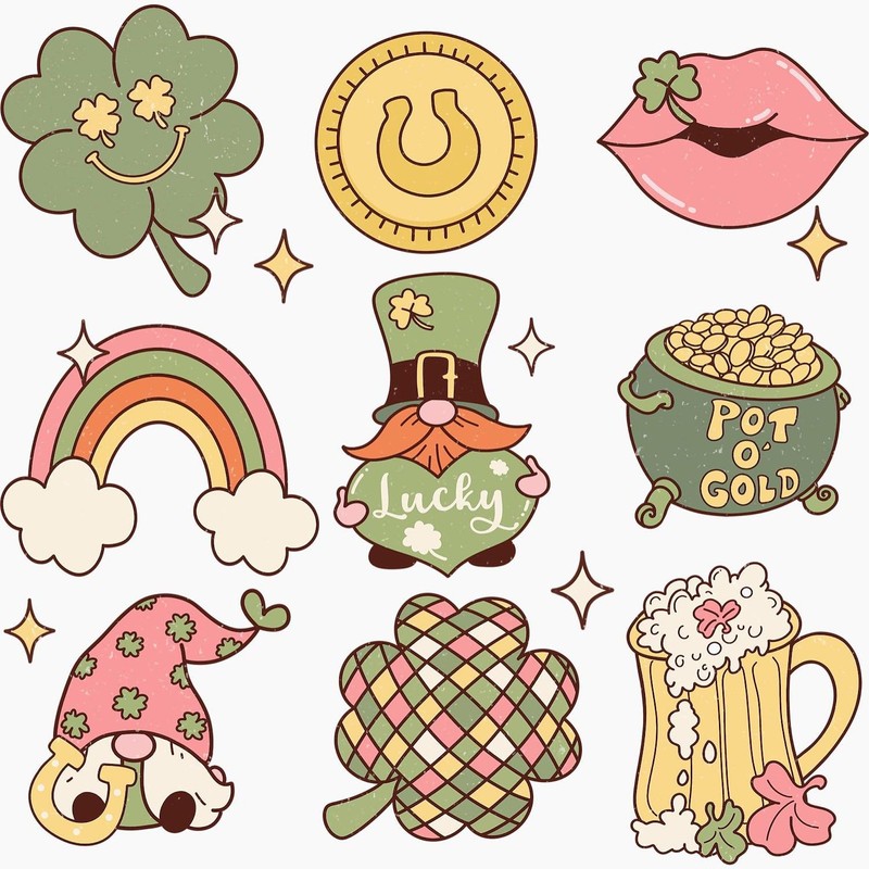 CafePress St Patrick's Day Magnets 2.25" Round Magnet, Refrigerator Magnet