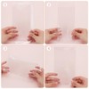 BENECREAT 30pcs Transparent PVC Candy Treat Box 18 x 10