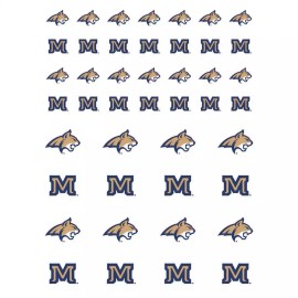 Fanatic Group Montana State Bobcats Small Sticker Sheet - 2 Sheets