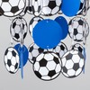MiniSun - Boys Blue City Football Bedroom/Nursery Ceiling Pendant Light