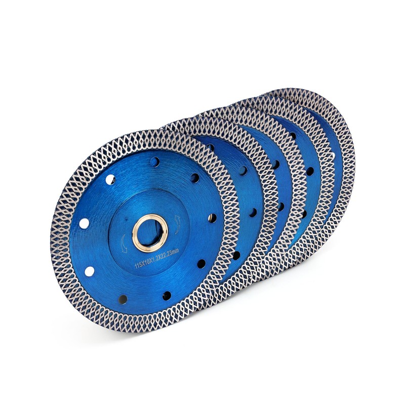 5Pcs/Box Porcelain Blade Super Thin Diamond Saw Blade 4.5" for