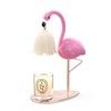 CODOGOY Fragrance Candle Warmer Flamingo Lamp with Timer, Dimmable, Halogen,