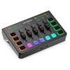 IXTECH Gaming Audio Mixer 4 Channel Soundboard, Streaming RGB PC