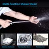 KAIYING Drill-Free High Pressure Handheld Shower Head with ON/OFF Pause
