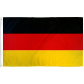 Ebeyexpress 3x5 German Germany Polyester Flag 3'x5' Banner (100 Denier Polyester) Grommets