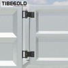 TIBEGOLD Weld on Trailer Hinges, Heavy Duty Dump Trailer Gate