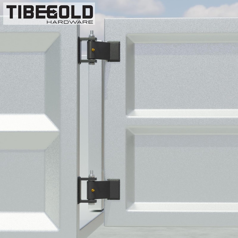 TIBEGOLD Weld on Trailer Hinges, Heavy Duty Dump Trailer Gate