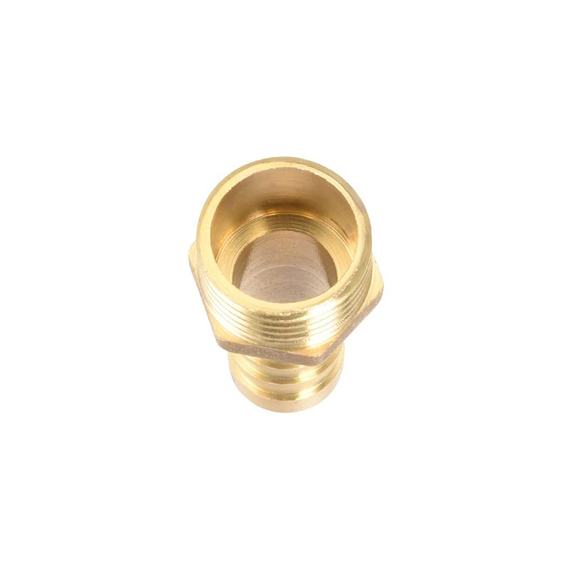 sourcing map Pack of 5 Brass Hose Nozzle, Brass Hose