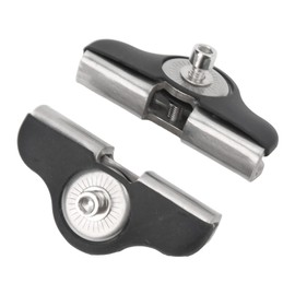 Light Bar Mounting Brackets, 2 Pack Universal Stainless Steel Work Light Bar Mounting Brackets LED Light Bar Bracket