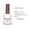 Obp Gama Gel Uv Semipermanente Esmalte Glitter Diamante 6pzs Obp