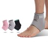 Sports Hiking Ankle Support Brace - 2-Pack Exercise Band Ankle Brace S Gray (2-Pack)