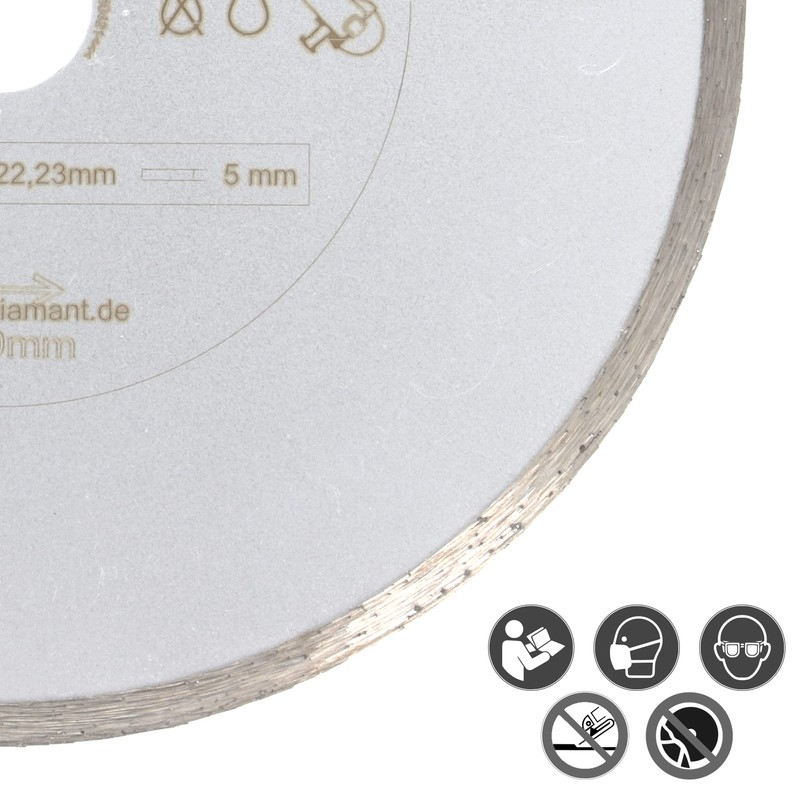 PRODIAMANT Diamond Cutting Disc Tile 180 mm x 22.2 mm