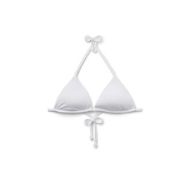 CALZEDONIA Woman's Triangle Swimsuit Top Indonesia in White, Size S