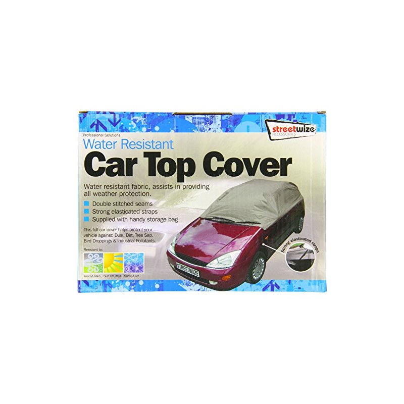 Streetwize SWCTCM Medium Car Top Cover Water Resistant 14/ 17