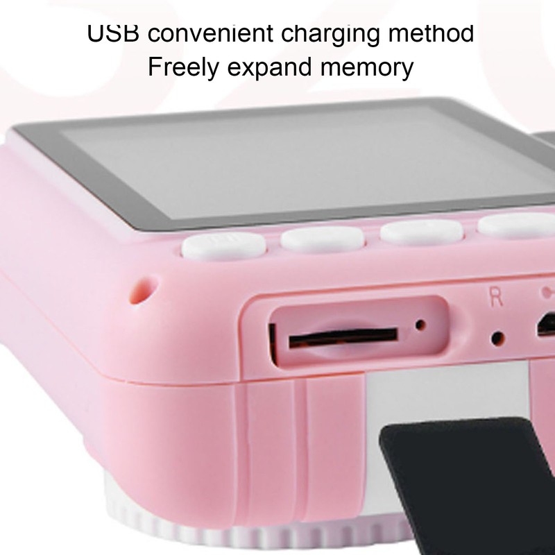 Kids Digital Camera 20MP Smart HD Front Rear Shoot Mini