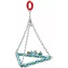 Featherland Paradise Hanging Bird Pyramide Swing, Cotton Rope Wrapped -