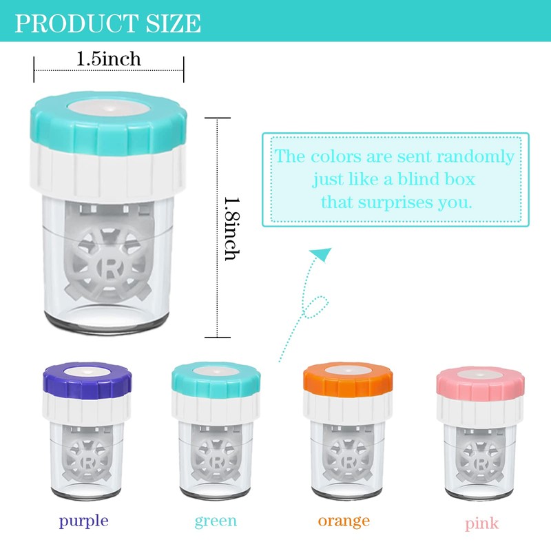 2 PCS Contacts Case Cleaner Machines, UpaClaire Daily Vision Care