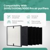 6PCS Air Purifier Filter Set For 3000 Accessories, Including 1
