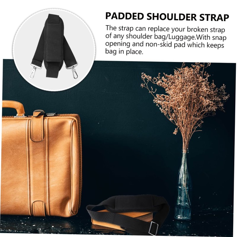 KONTONTY Adjustable Padded Shoulder Strap for Bags Luggage Briefcases with