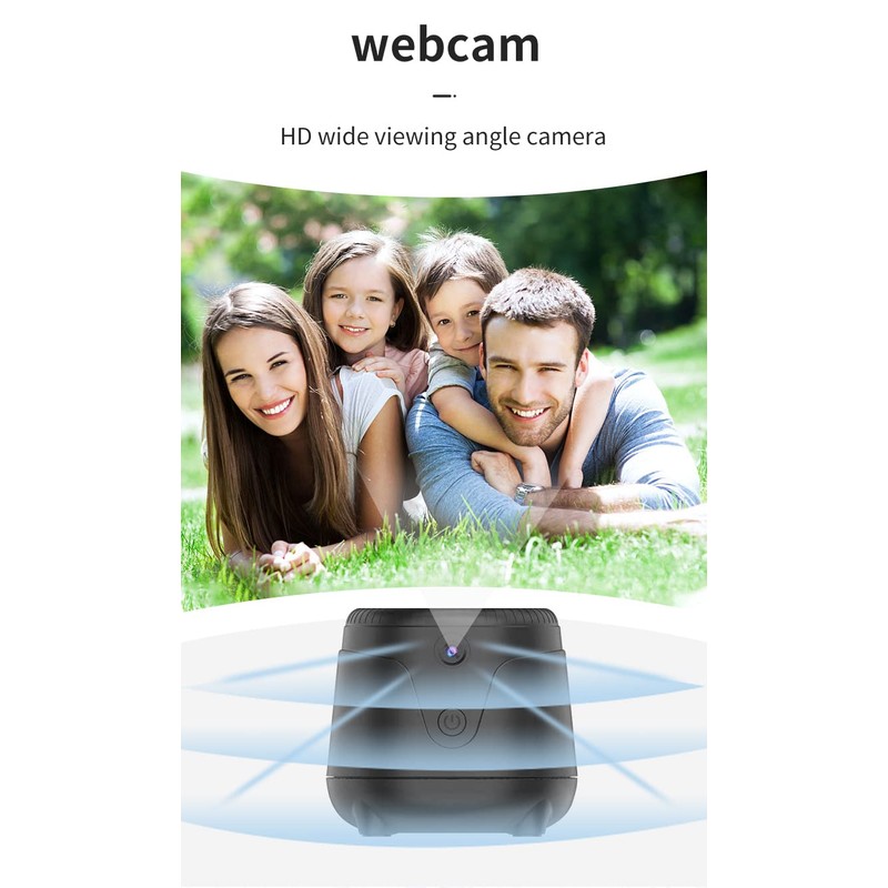 Smart Phone Holder with PTZ Camera for Calls and Videos,