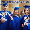 Zomiboo 2 Pcs Graduation Autograph Stuffed Dog to Sign 12