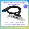 F30 50 cm USB 3.0 Internal Slot Plate Bracket 8