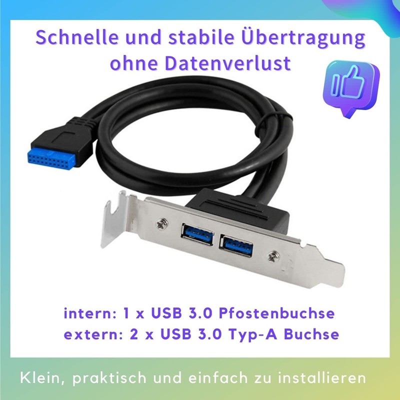 F30 50 cm USB 3.0 Internal Slot Plate Bracket 8